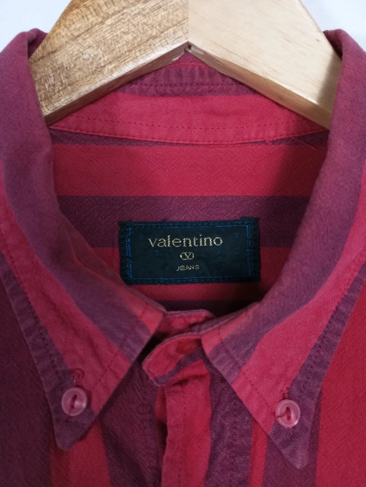 Camisa rayas valentino talla XXL