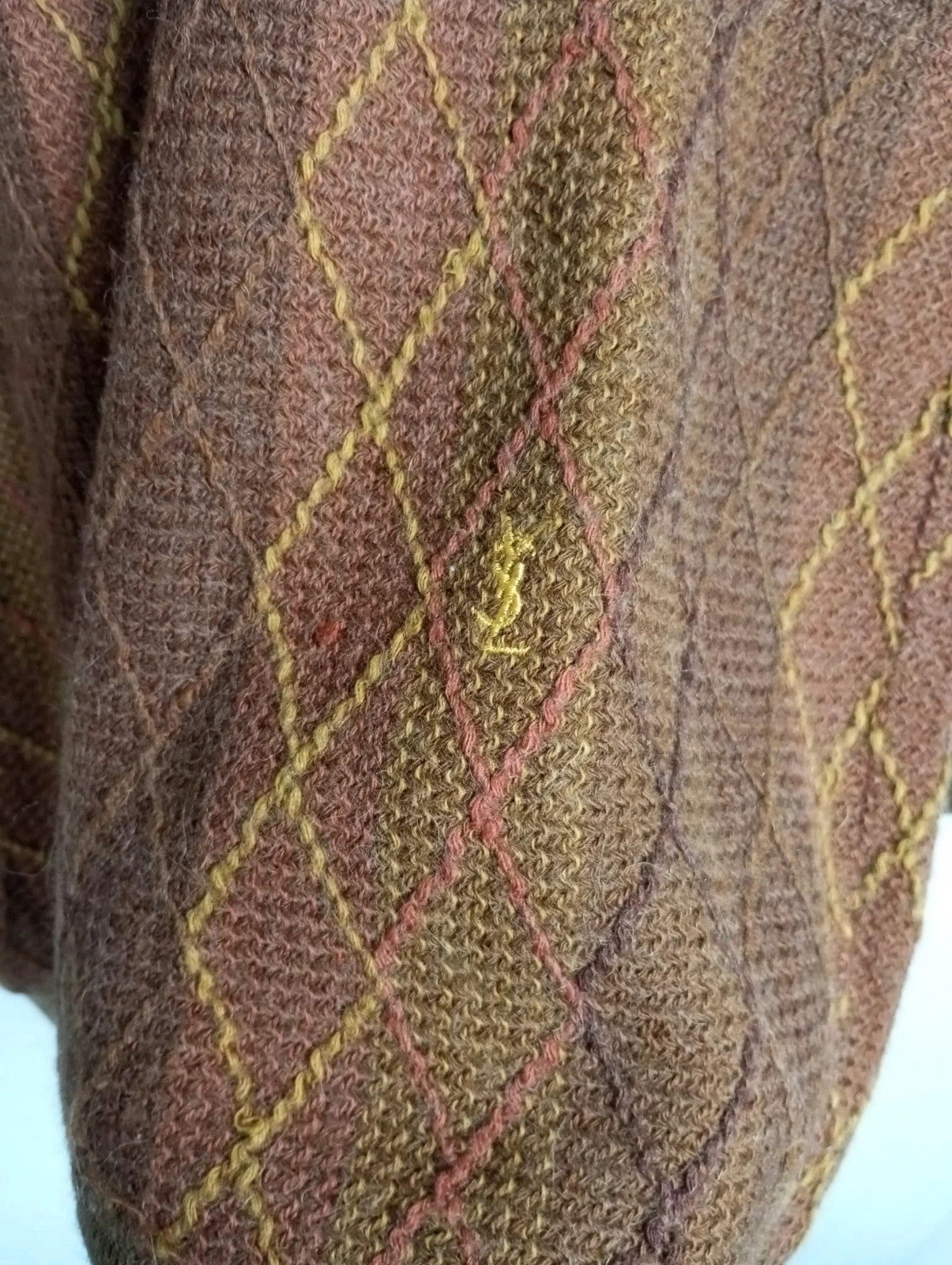jersey marrón ysl talla s. Lana de alpaca. Perfecto estado