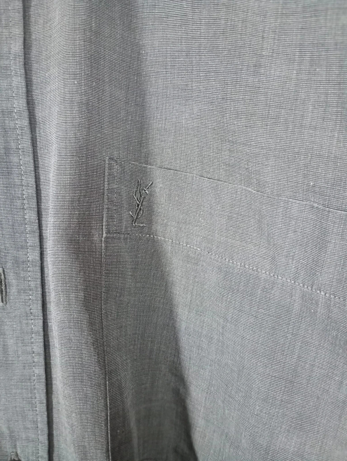 Camisa negra Yves Saint Laurent talla m