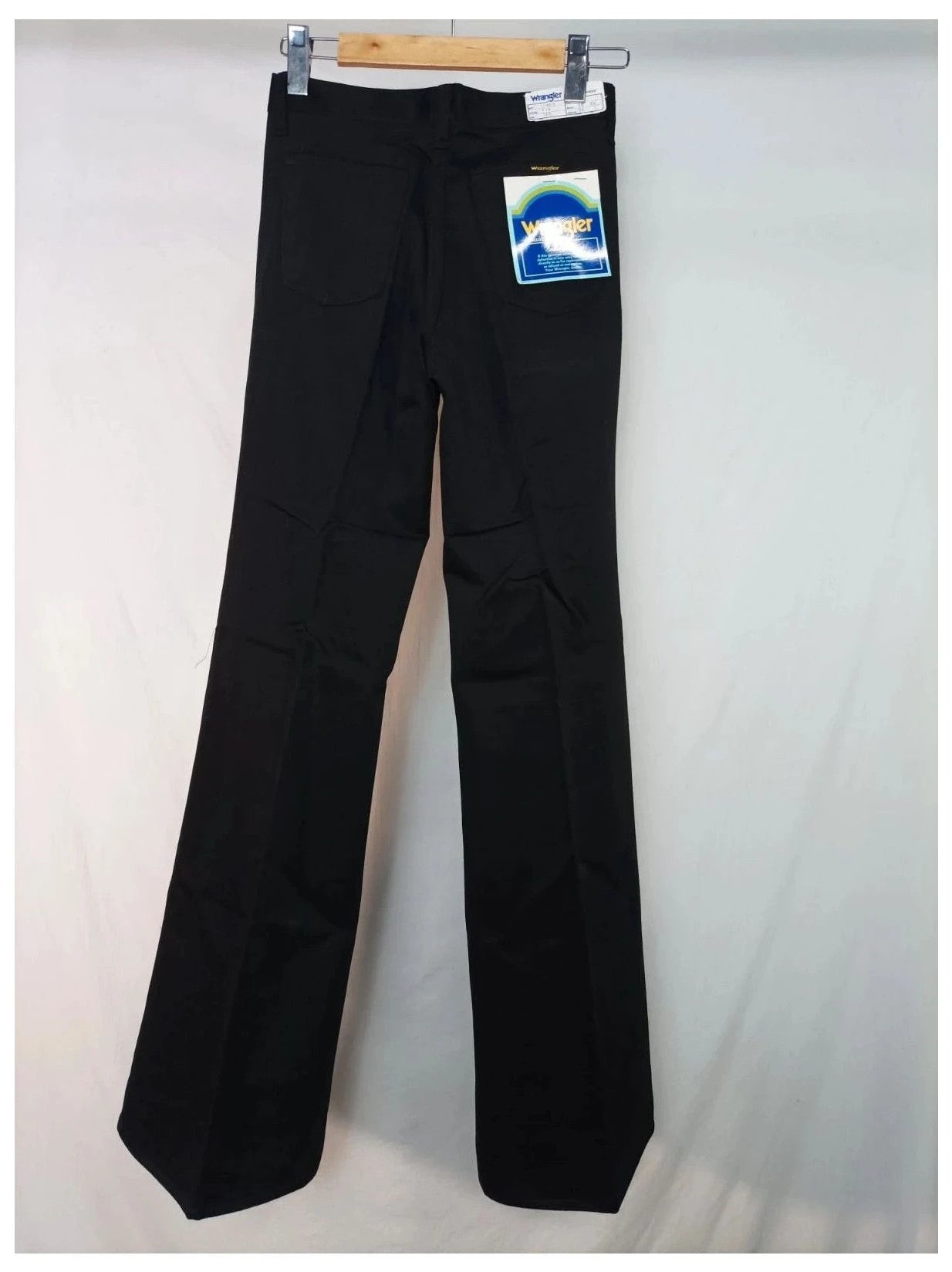 Pantalón de campana años 70s talla 34 deadstock wrangler blue bell