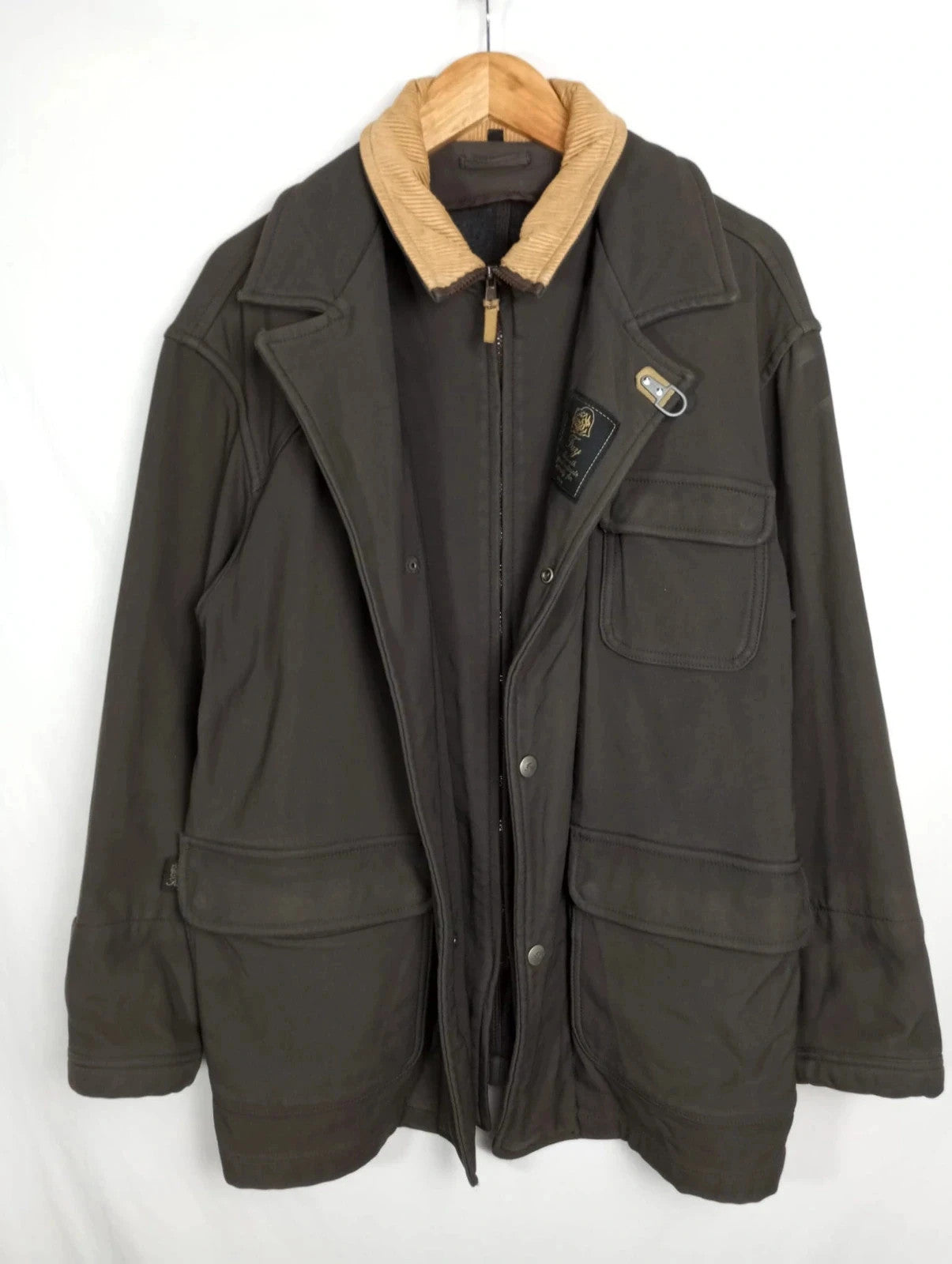Abrigo verde Fay talla s