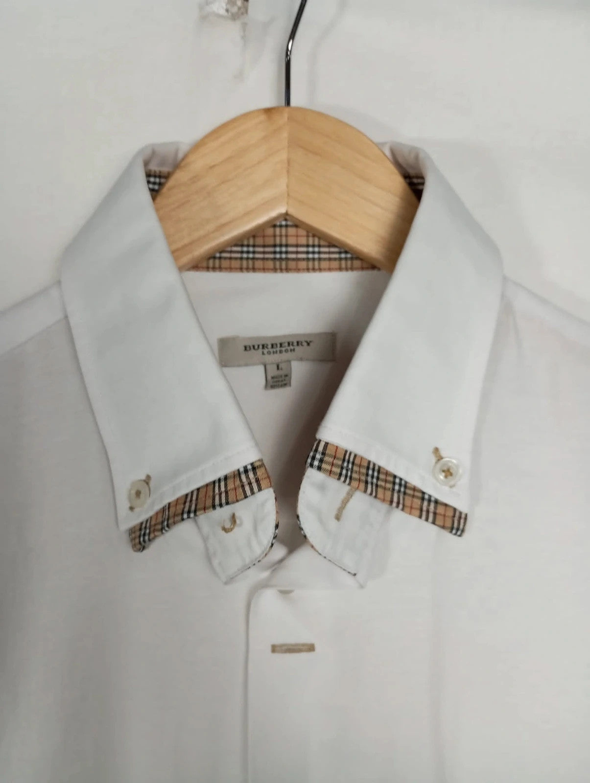 Camisa Burberry London talla M algodón