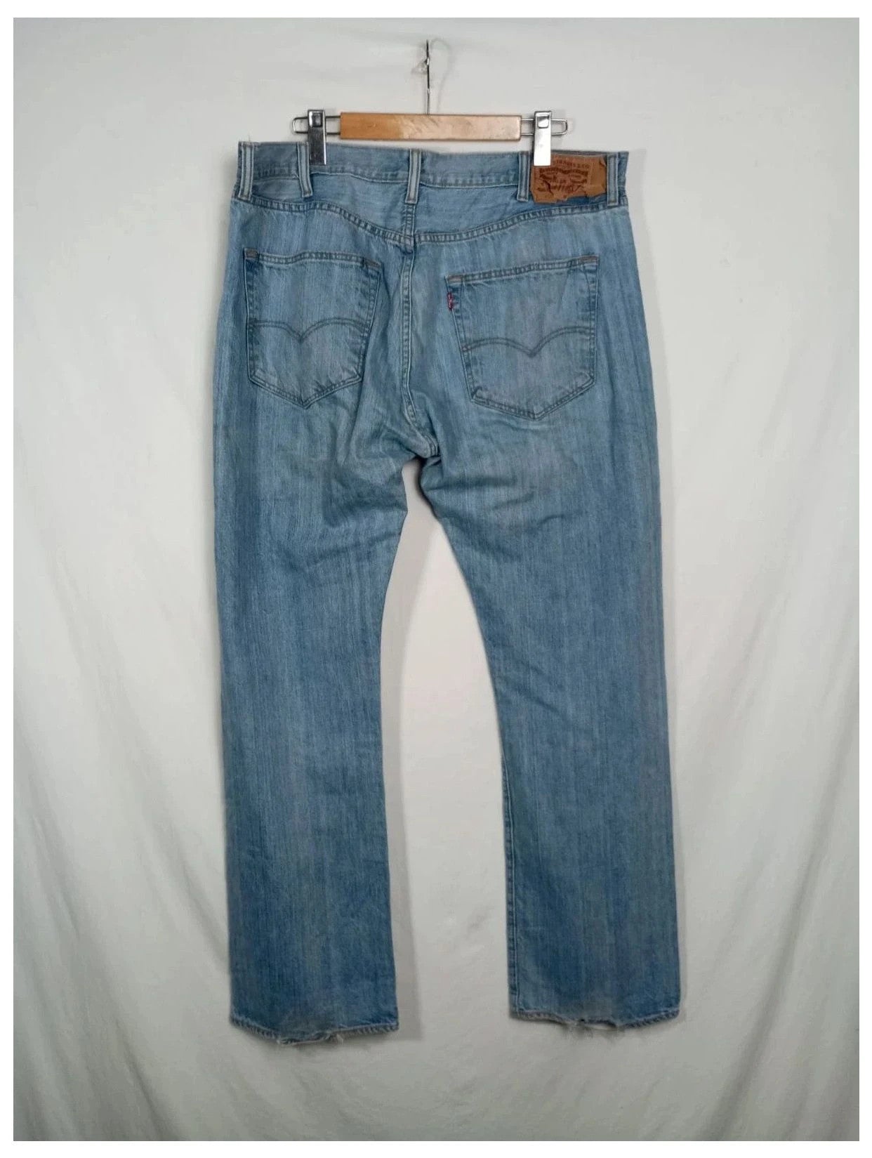 Levis azul 501 w40 l32 talla 50 vintage pantalón vaquero