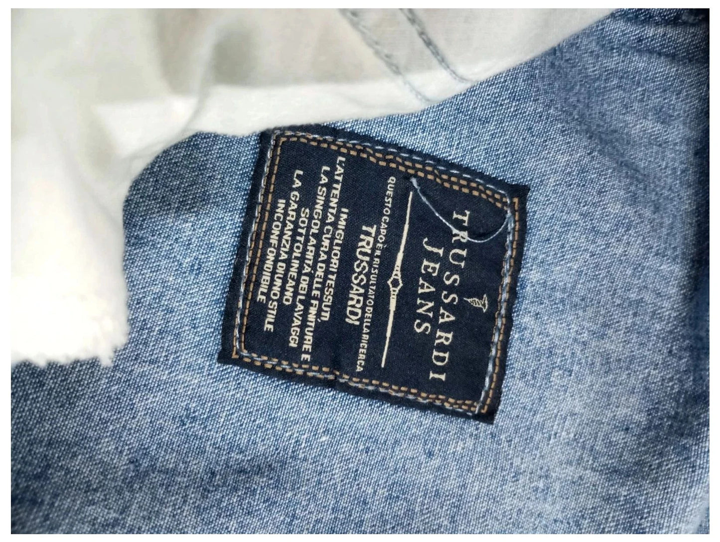 vaquero trussardi talla 48