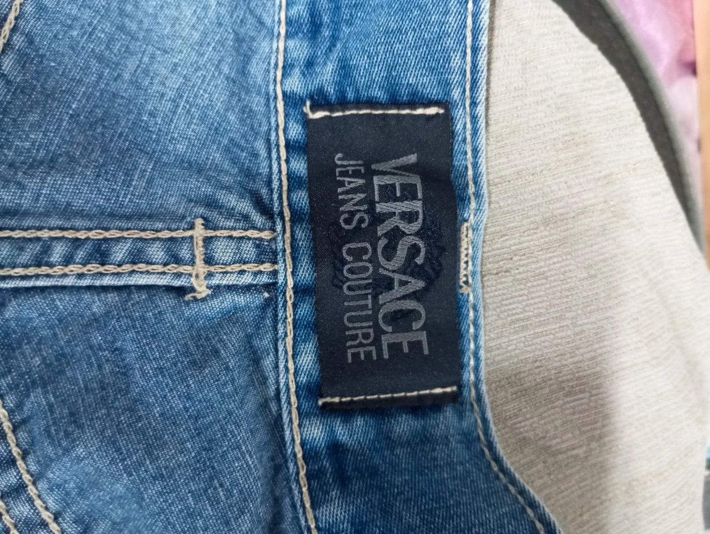 Pantalón vaquero azul Versace jeans couture talla 50 w40