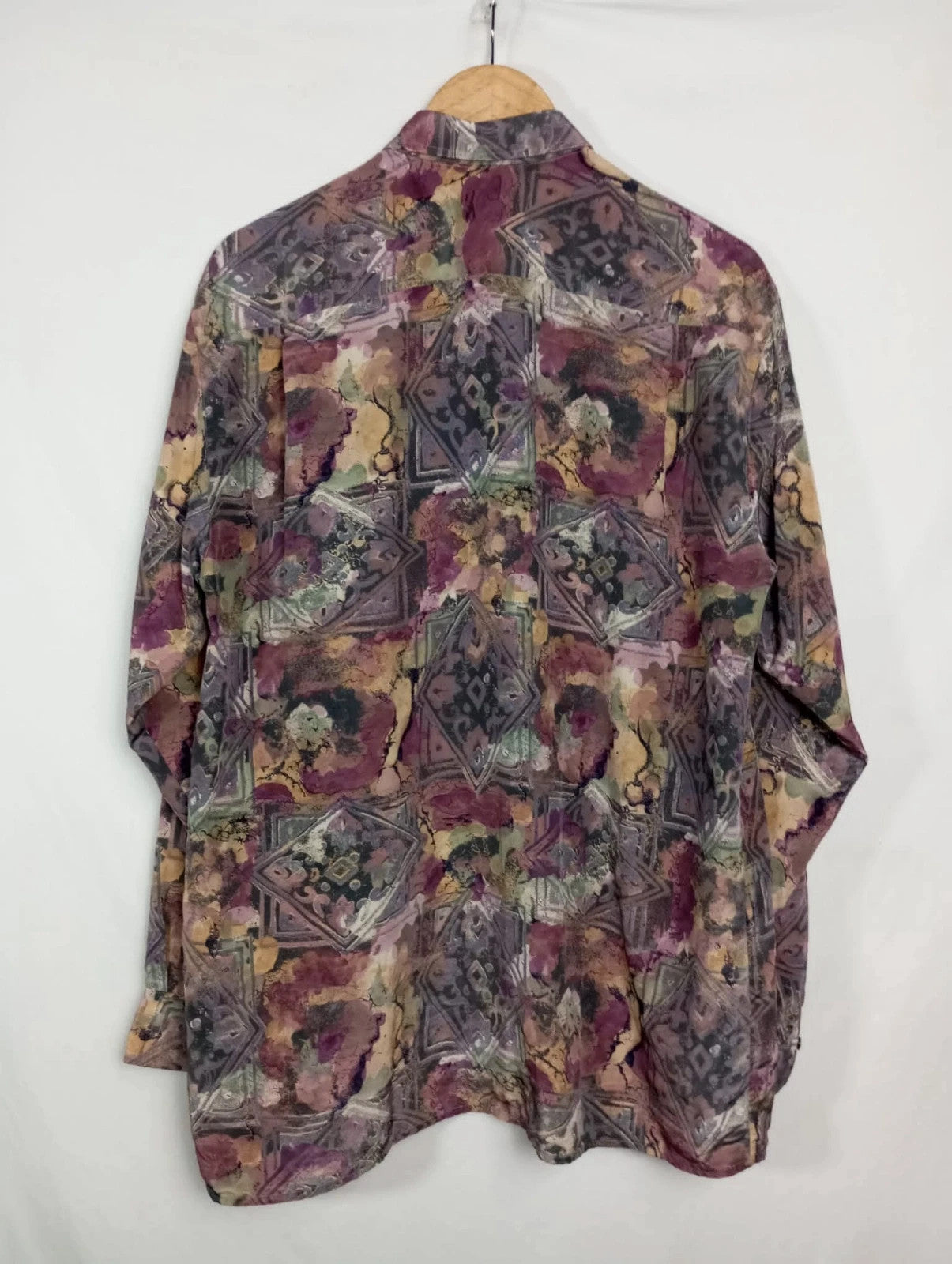 camisa print vintage años 80s
christian Dior talla M de seda