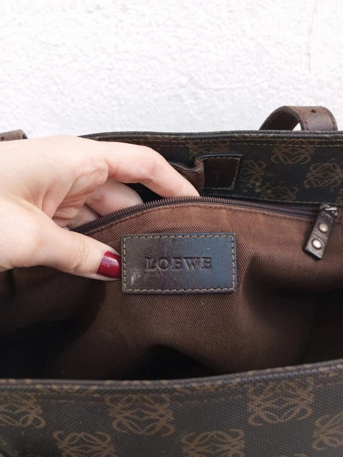 Bolso Loewe logo monogram anagram