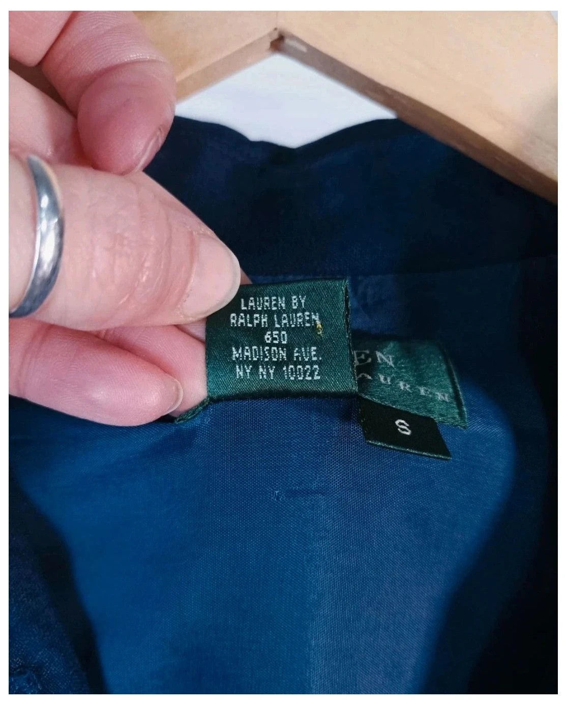 sobrecamisa de lino talla s Ralph Lauren