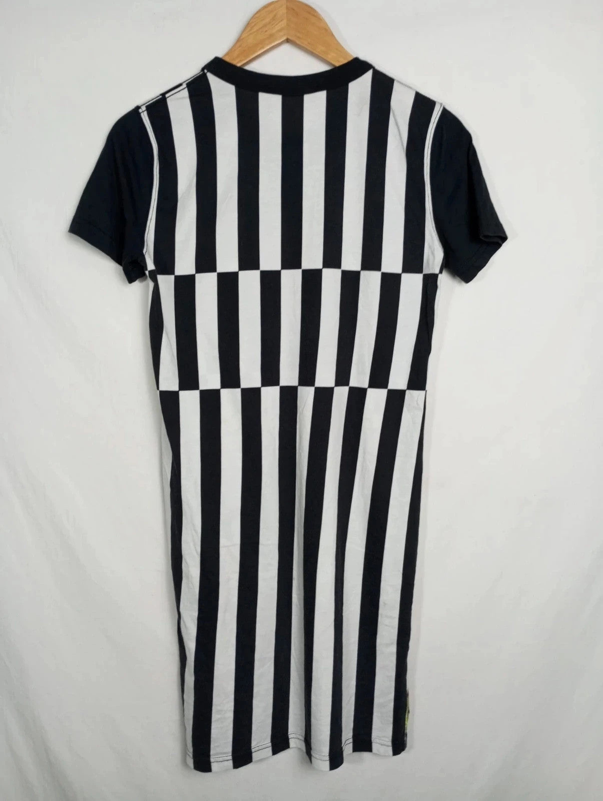Vestido de algodón manga corta talla s