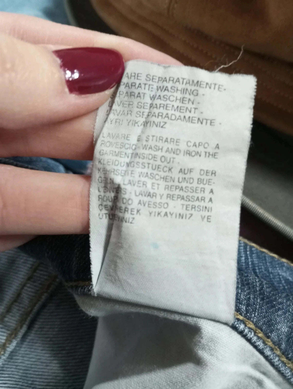 vaquero trussardi jeans azul talla 50