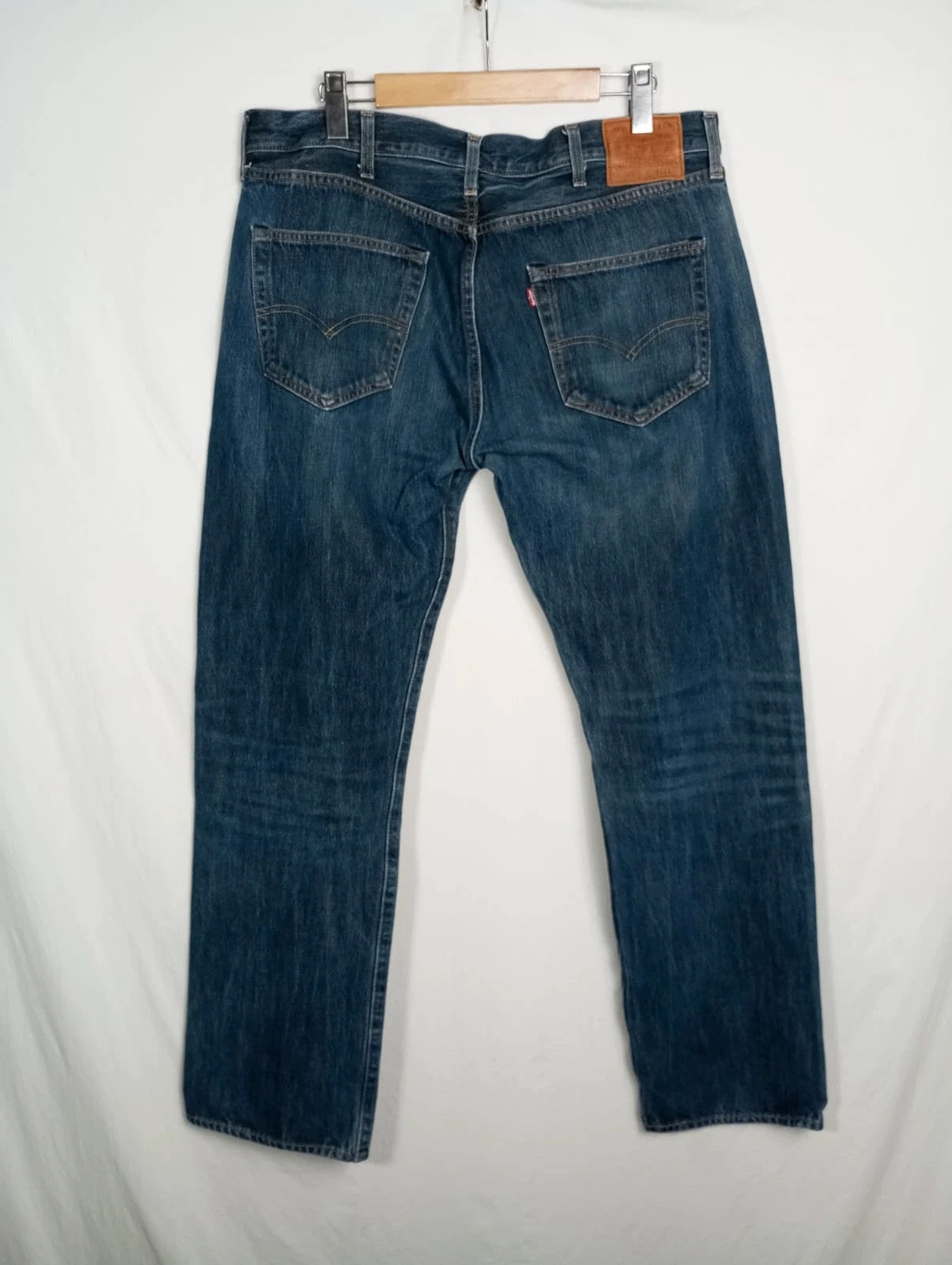 Levis azul 501 w38 l34 talla 48 pantalones vaqueros