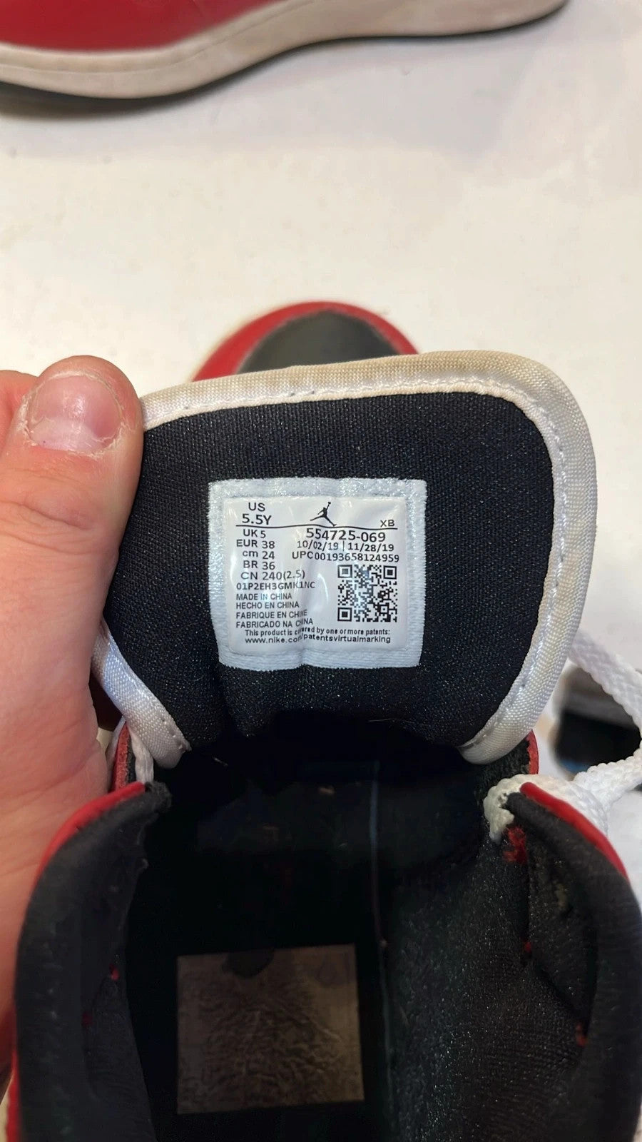 Talla 38 Jordan 1 mid zapatillas Nike basket