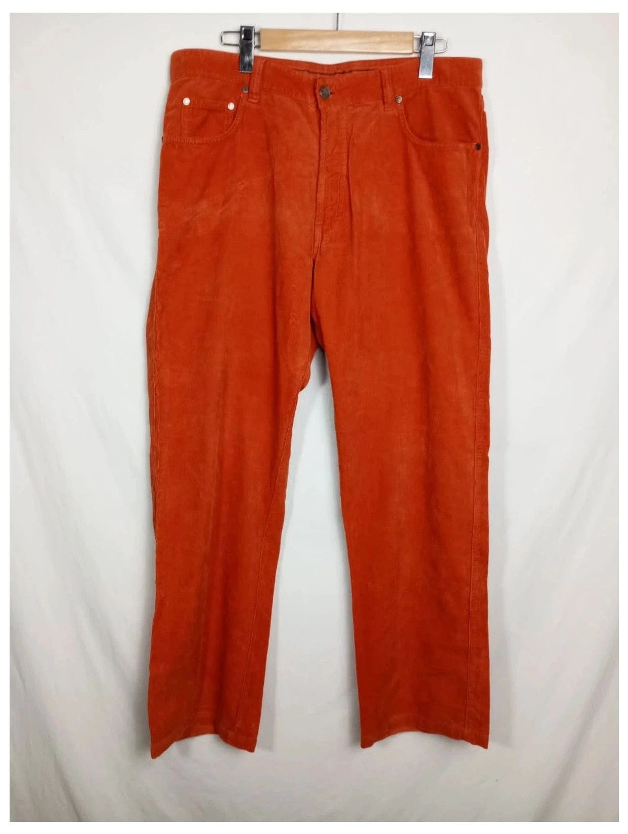pantalón pana color teja ermenegildo zegna