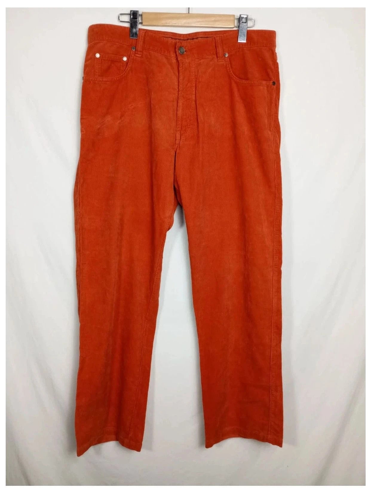 pantalón pana color teja ermenegildo zegna