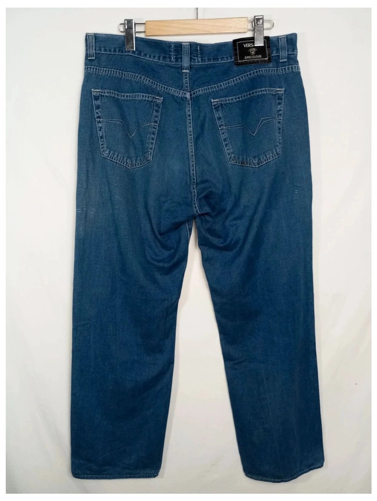 Pantalón vaquero azul Versace jeans couture talla 50 w40