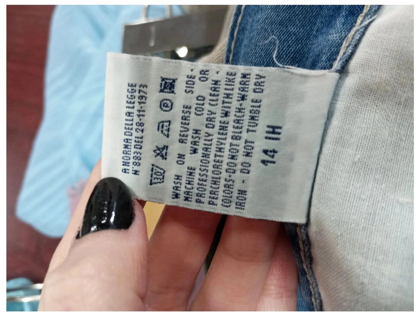 Pantalón vaquero azul Versace jeans couture talla 50 w40