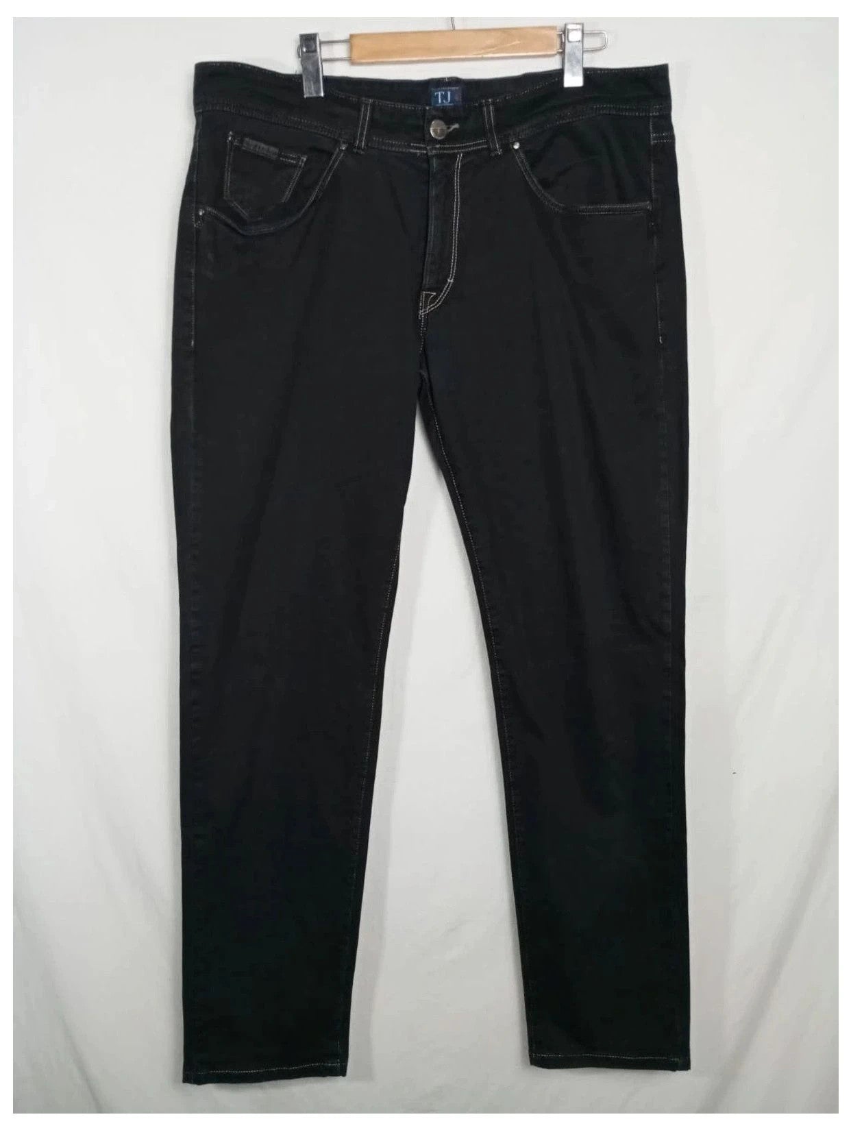 pantalón negro trussardi jeans talla 52