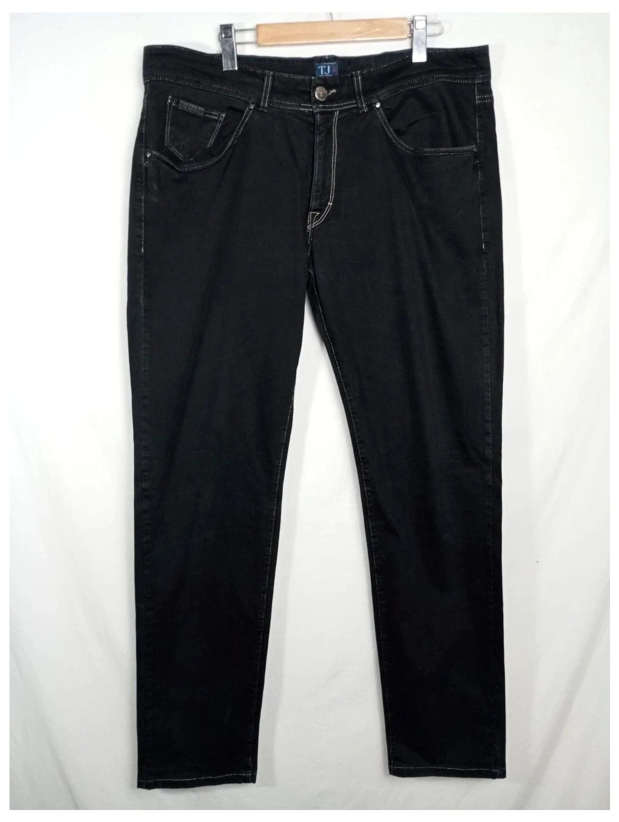 pantalón negro trussardi jeans talla 52