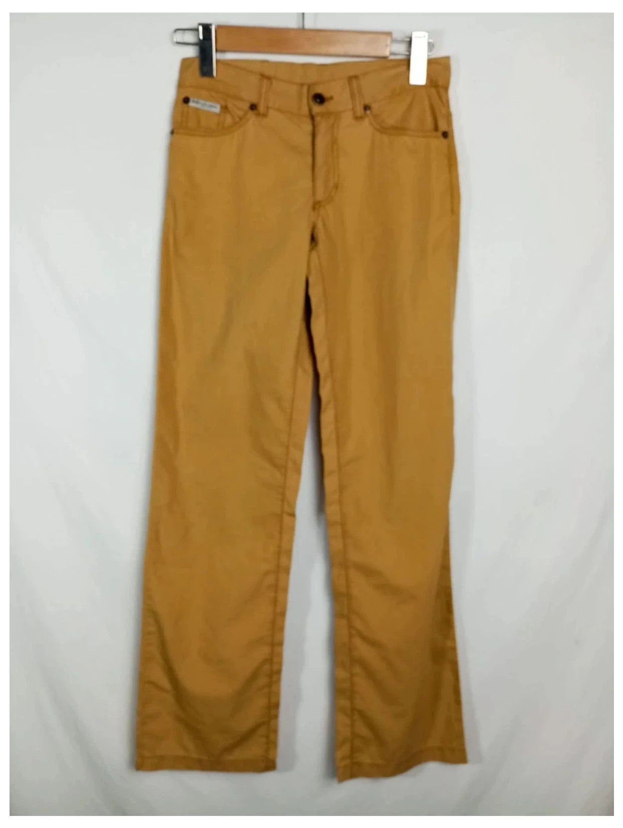 pantalón color mostaza d&g junior talla 12