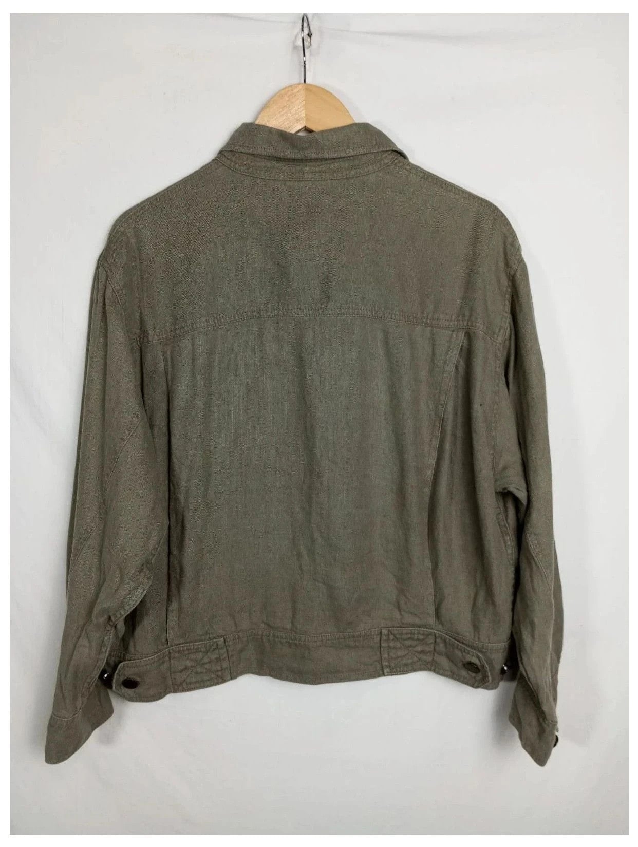 Chaqueta de lino crop talla 40 pennyblack