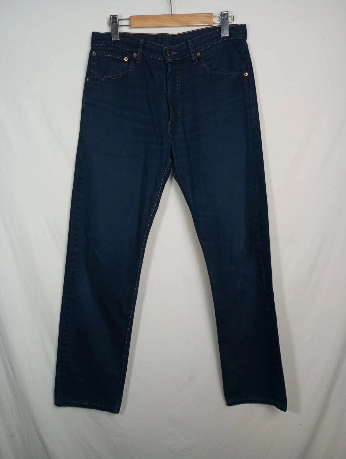 Levis azul 521 02 w34 l32 talla 42 pantalones vaqueros
