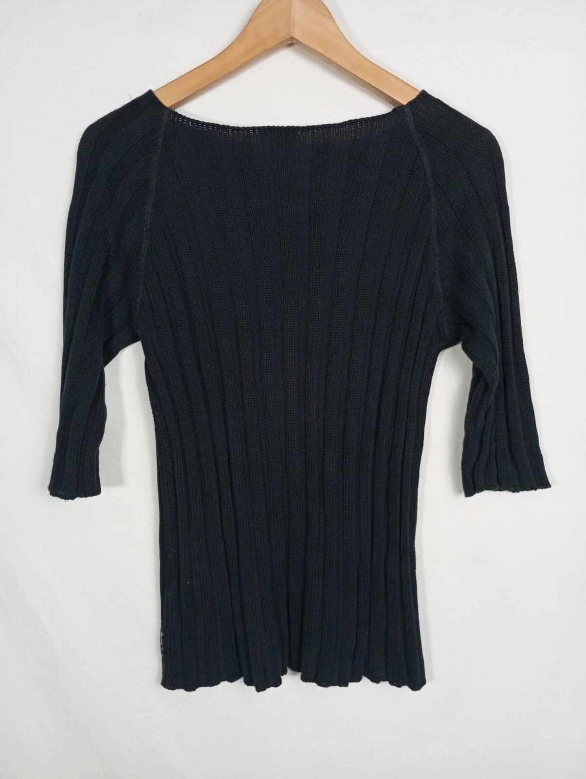 Armani jeans jersey 100% algodón o camiseta de punto media manga talla 42
