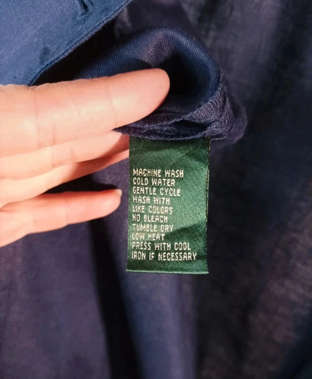 sobrecamisa de lino talla s Ralph Lauren