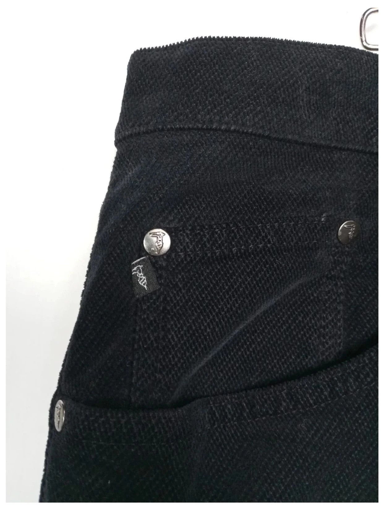 pantalón trussardi negro elástico talla 46