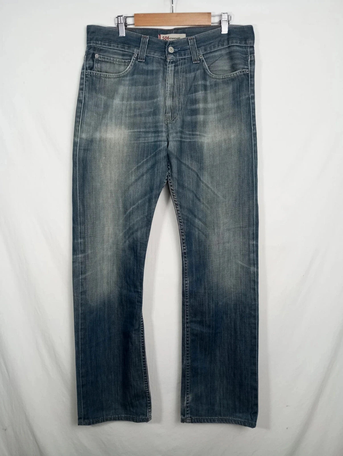 Levis azul 506 w34 l34 talla 44 pantalones vaqueros