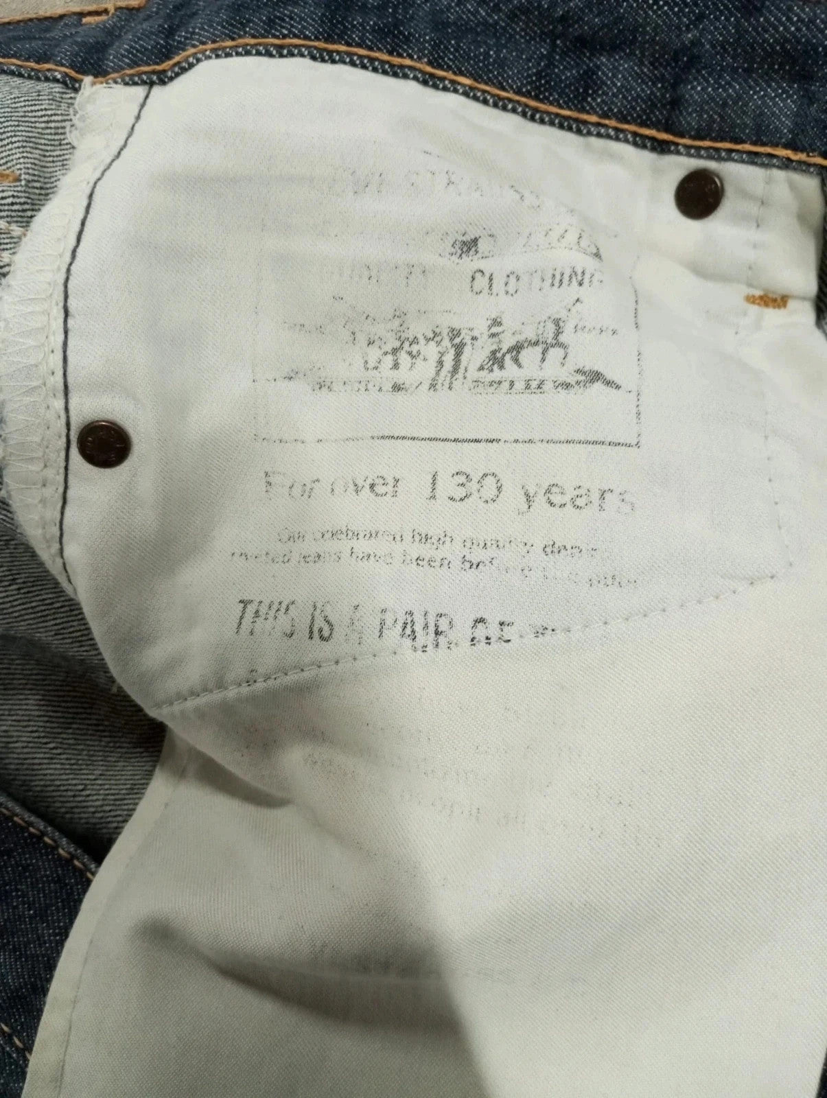 Levis 507 w32 l32 azul talla 42 pantalón vaquero