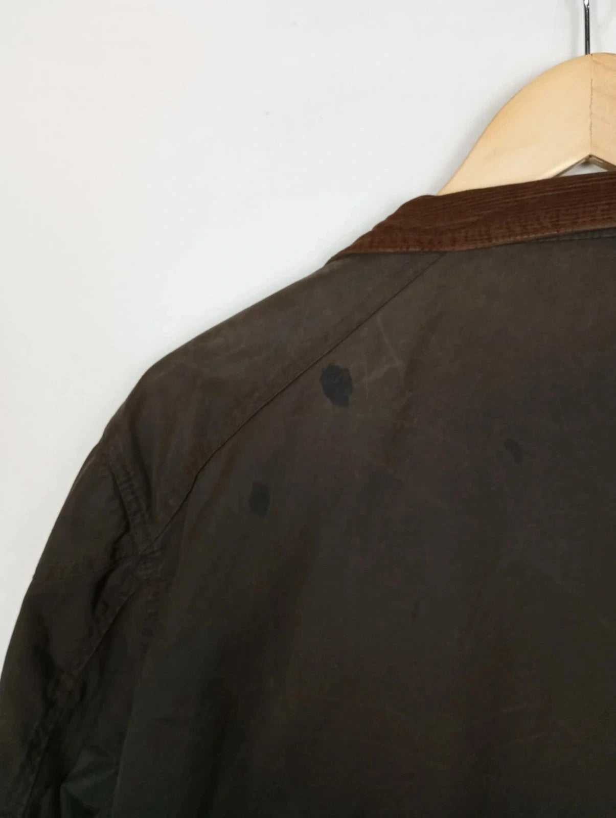 Chaqueta de algodón encerado belstaff label gold talla L