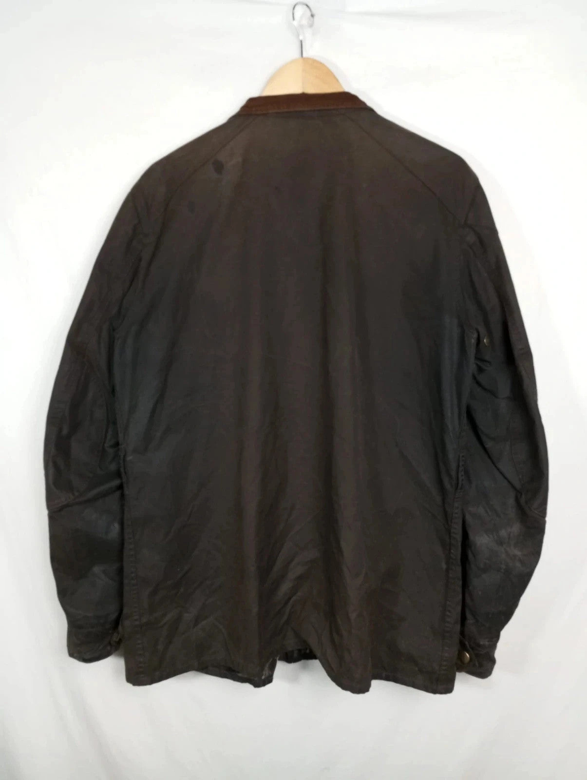 Chaqueta de algodón encerado belstaff label gold talla L