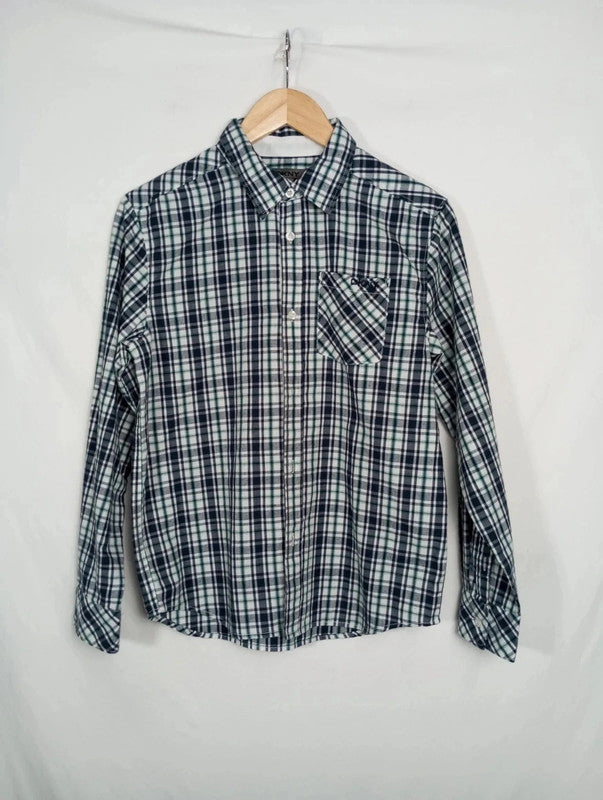 camisa cuadros dkny talla L