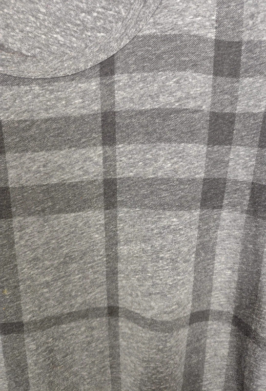 Camiseta manga corta cuadros grises Burberry talla XL