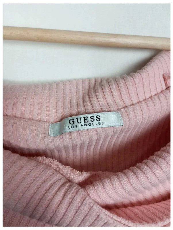jersey guess rosa azul talla s