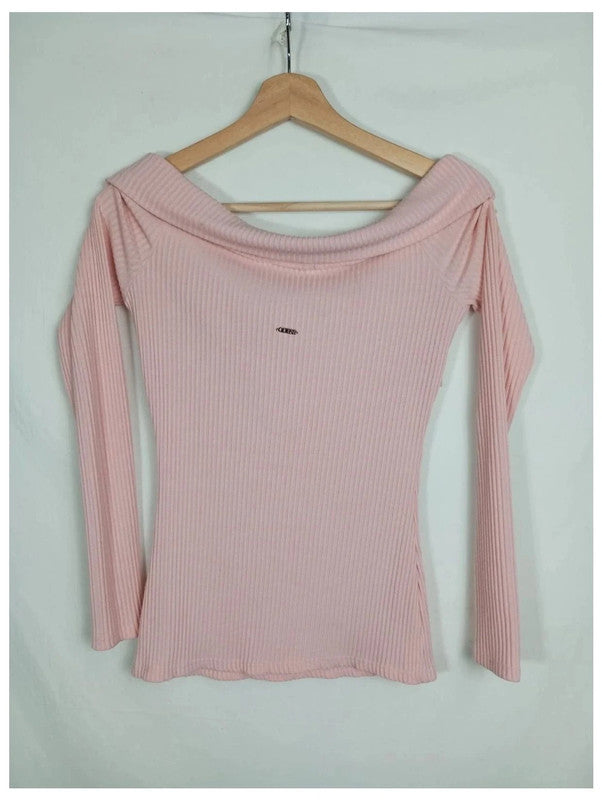 jersey guess rosa azul talla s