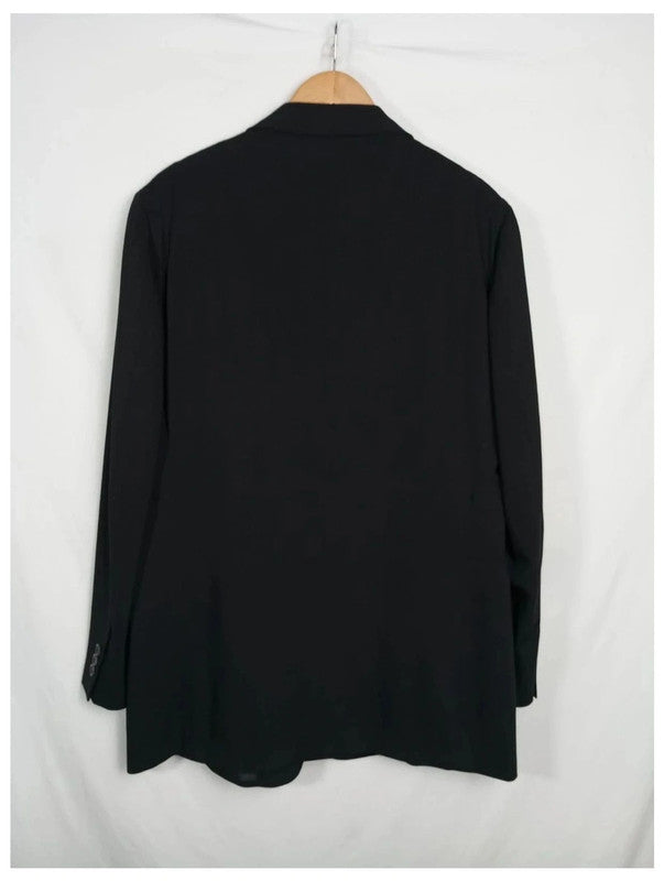 chaqueta de traje Versace negra 100% lana. Perfecto estado.