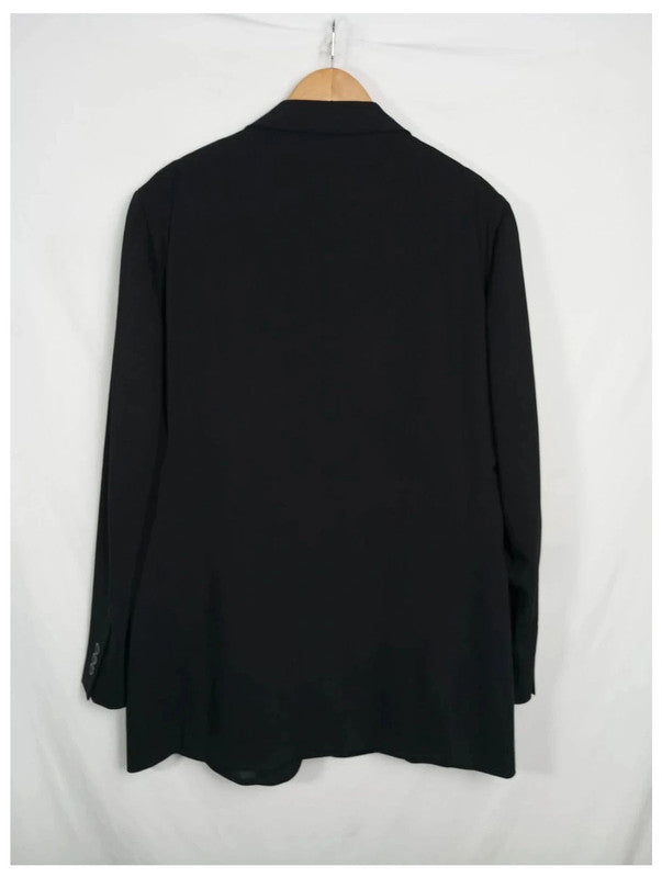 chaqueta de traje Versace negra 100% lana. Perfecto estado.