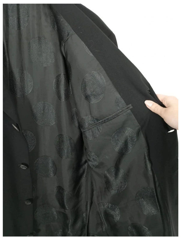 chaqueta de traje Versace negra 100% lana. Perfecto estado.