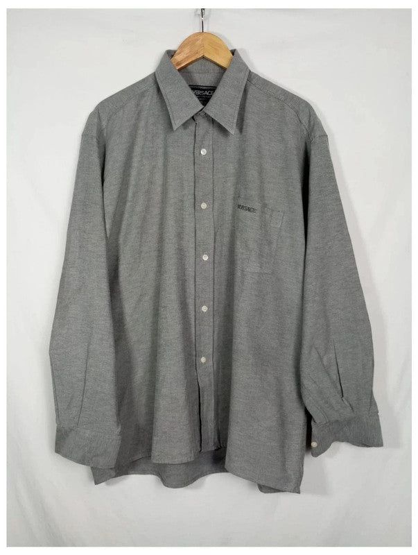 camisa gris versace jeans couture talla xxl