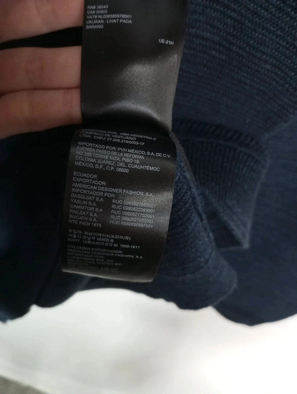 jersey azul calvin Klein talla s
100% algodón