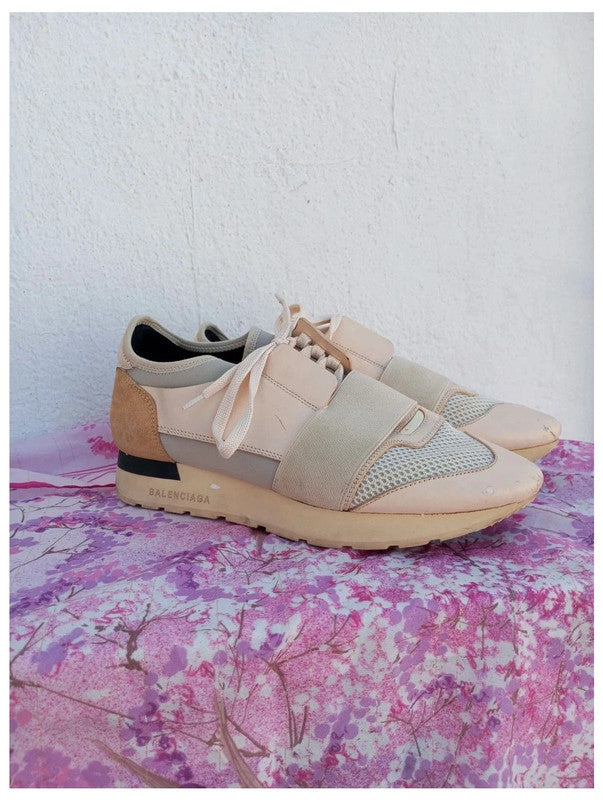 zapatillas Race beige Balenciaga talla 38