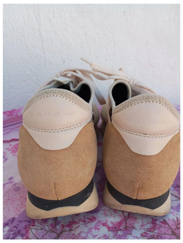 zapatillas Race beige Balenciaga talla 38