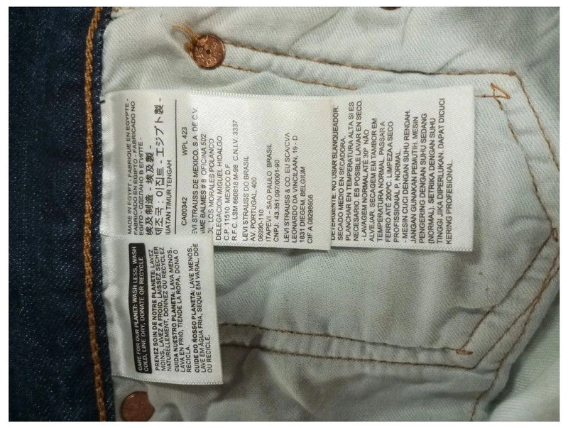 pantalón vaquero Levis 501 w36 l36 talla 44