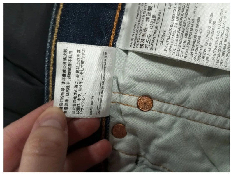pantalón vaquero Levis 501 w36 l36 talla 44