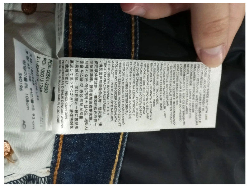 pantalón vaquero Levis 501 w36 l36 talla 44