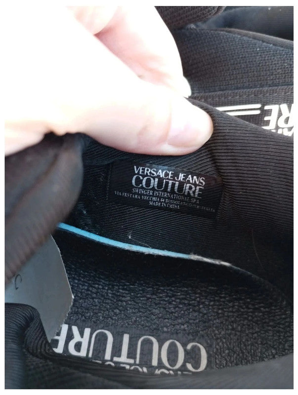 zapatillas negras Versace jeans couture talla 43