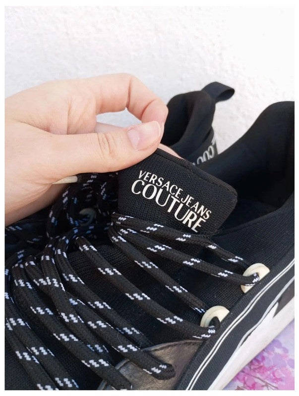 zapatillas negras Versace jeans couture talla 43