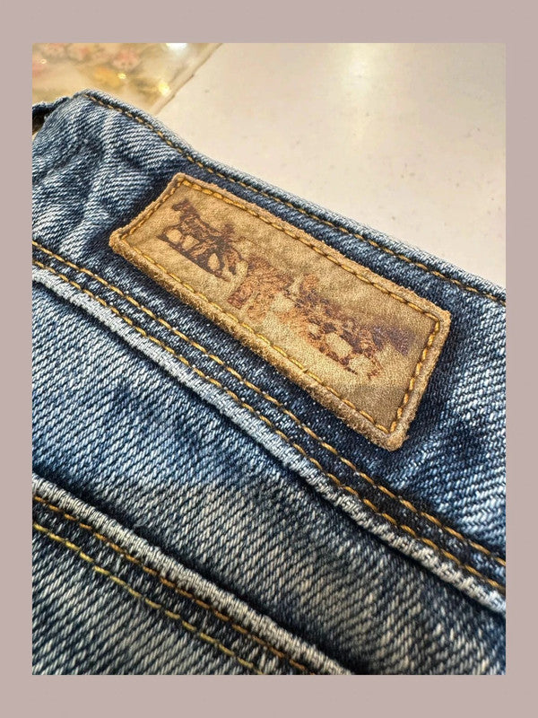 28x34 pantalón vaquero Levi's Y2K 470 tiro bajo