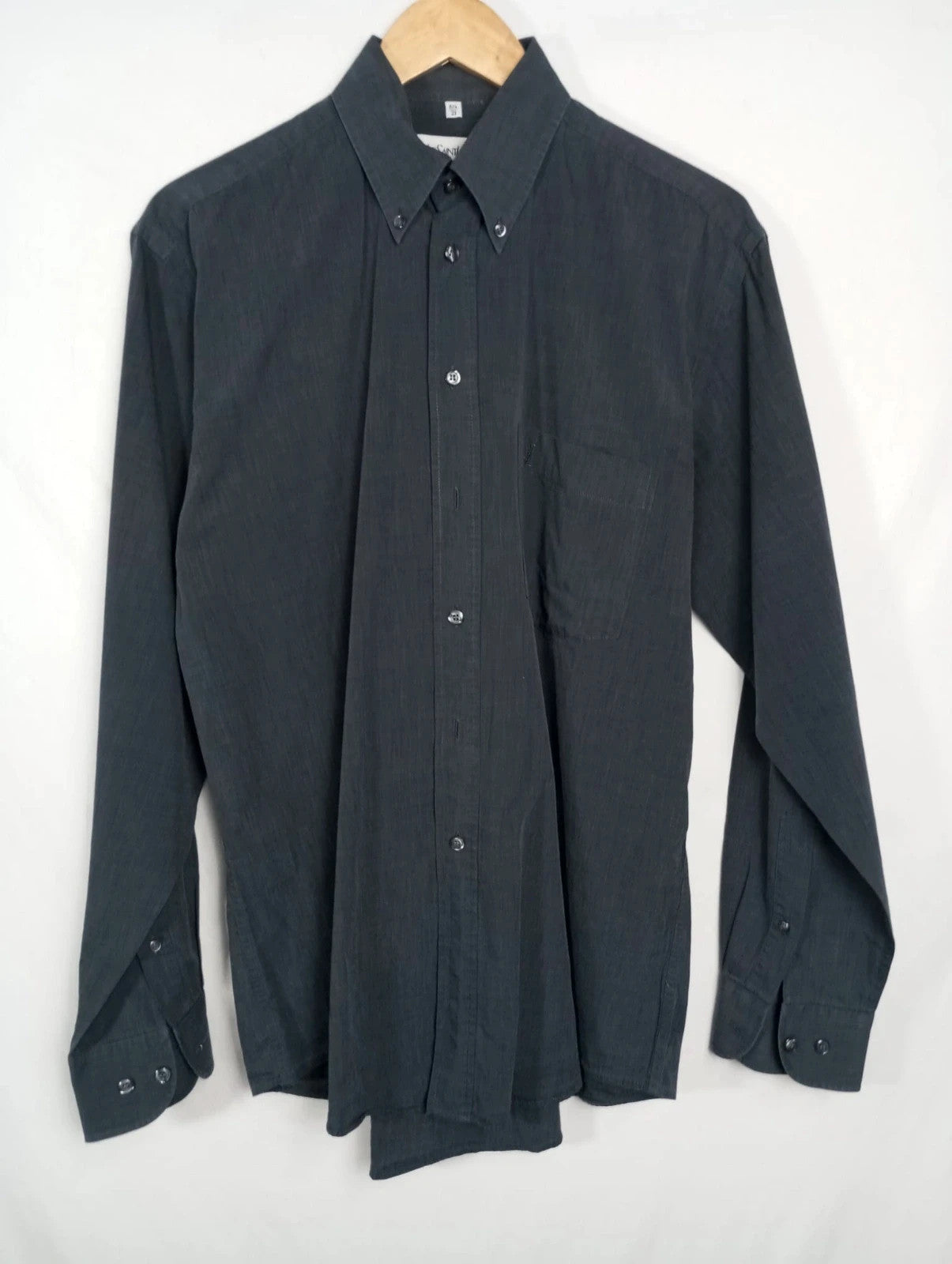 Camisa negra Yves Saint Laurent talla m